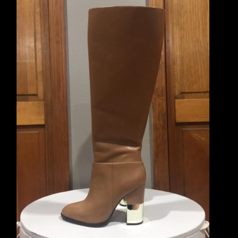 New Aldo leather boots